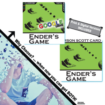 ENDER'S GAME Unit Plan - Novel Study (Print & Digital DISTANCE LEARNING) -  Created for Learning