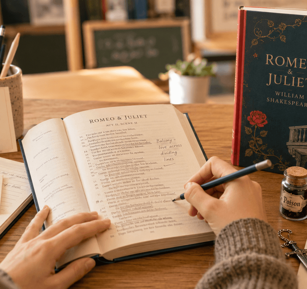 Romeo and Juliet Symbols