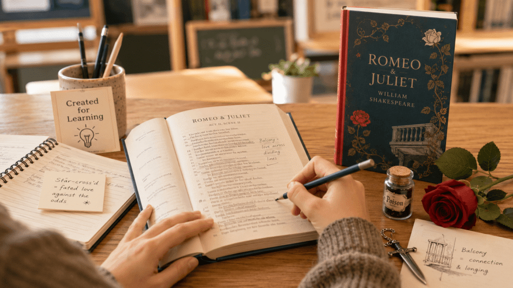 Romeo and Juliet Symbols